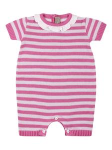 Полосатый комбинезон Little Bear, розовый