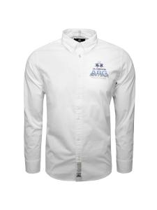 Рубашка на пуговицах Comfort fit La Martina MAC601, белый