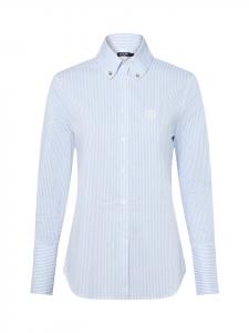 светло-голубая и белая блузка-рубашка JOOP!