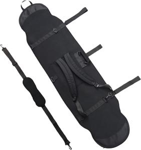 Чехол для хранения лыж с креплением на плечевых ремнях, чехол для сноуборда, сумка для сноуборда для путешествий, 165 FytStycale, Black