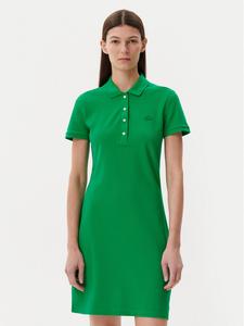 Повседневное платье slim fit EF5473 Lacoste, зеленый