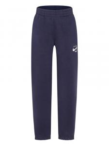 Спортивные брюки с логотипом Nike Kids, синий
