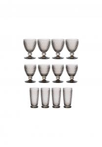 Бокалы для вина Villeroy & Boch Boston Coloured, 12 штук, серый