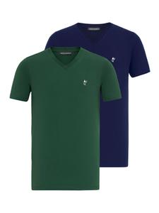 Рубашка Jacey Quinn, цвет Dark blue/Green