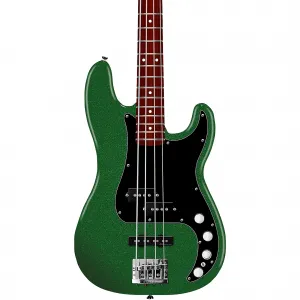 Бас-гитара Fender Player II Modified Precision с грифом из палисандра, цвет Harvest Green Metallic