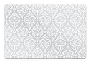 Коврик для столовых приборов «винтаж», пластик, Zeller, белый