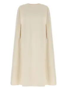 Кейп с круглым вырезом Federica Bonifaci, белый