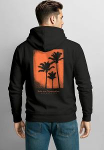 Худи Neverless Hoodie, Schwarz-Rot/Black