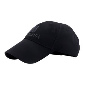 Бейсболка с вышитым логотипом Balenciaga, черный