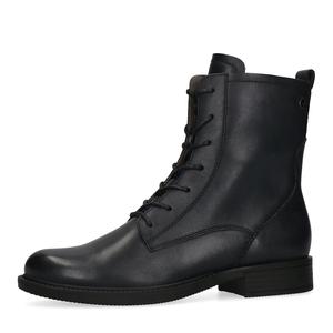 Ботильоны на шнуровке MANFIELD, Night Blue