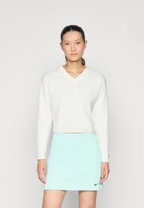 Топ Nike Golf GOLF V NECK, Sail/Black/Off-White