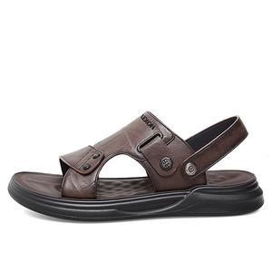 LEXON Мужские пляжные сандалии коричневые, цвет Brown