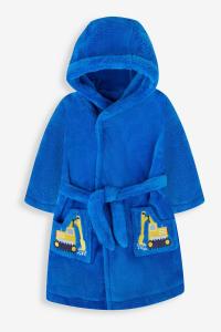 Халат для мальчика с мотивами экскаватора Jojo Maman Bébé, мультиколор