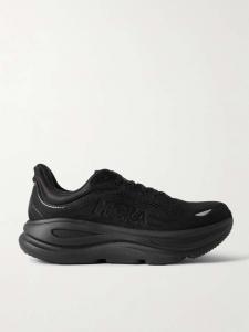 Кроссовки Bondi 9 с сетчатой отделкой и резиновой отделкой Hoka One One, черный