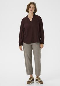 Блуза Bon'A Parte Blouse, Windsor Wine Melange/Mottled Red