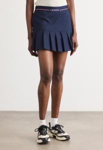 Юбка Lacoste Pleated skirt, Navy Blue/Dark Blue