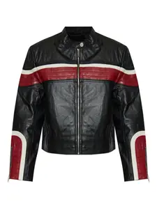 Куртка на молнии с тиснением в виде роз Gestuz, черный