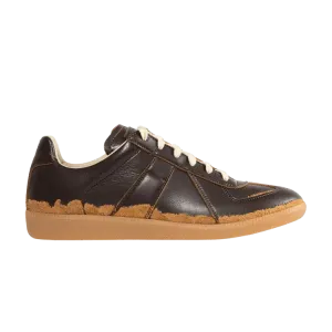Кроссовки Maison Margiela Replica, Distressed Dark Brown Camel