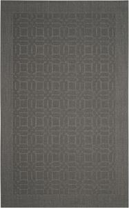 Ковер SAFAVIEH, 122 x 183 см, Palm Beach Collection, Ash, дизайн из сизаля и джута, идеально для помещений с высокой проходимостью: прихожей, гостиной, спальни (PAB323E)