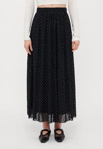 Юбка макси ONLLUNE GLITTER SKIRT ONLY Tall, черный