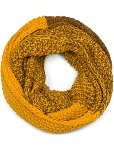 Шарф styleBREAKER, цвет curry/braun