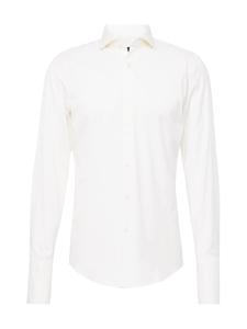 Рубашка делового кроя Slim Fit BOSS H-Hank, Natural White