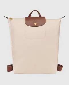 Женские рюкзаки Le Pliage Original среднего размера Longchamp, бежевый