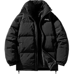 Пуховик унисекс Jeep, зеленый