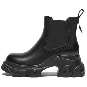 BASTO Женские короткие челси-ботфорты черные, цвет Black