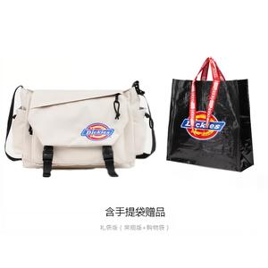 Dickies Текстильная полиэстеровая сумка-мессенджер унисекс черный/хаки, Light Khaki Shopping Bag