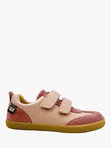 Детские кроссовки Pele Leather с липучкой Young Soles, Rose