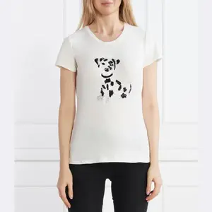 Футболка стандартного кроя Liu Jo, бежевый