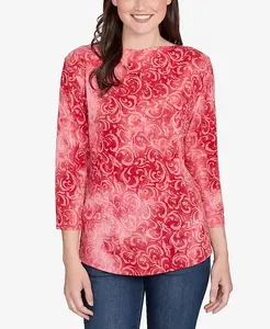 Миниатюрный топ Hatchi с цветочным принтом и узором тай-дай Ruby Rd., красный