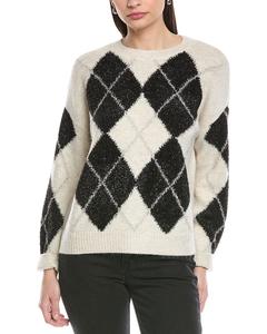 Свитер Винса Камуто в ромбик Vince Camuto, мультиколор