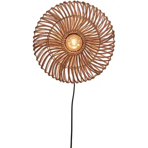 Настенный светильник ZANZIBAR E27 1 шт. Good&Mojo, коричневый