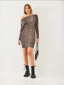 Платье Bianco Lucci, темно-коричневый