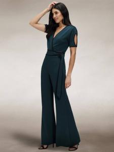 Комбинезон с контрастной окантовкой HotSquash, бирюзовый