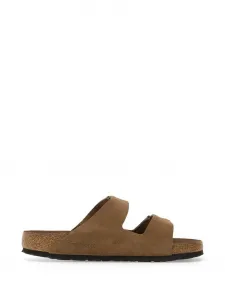 Кожаные сандалии Arizona с мягкой стелькой BIRKENSTOCK, коричневый