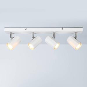 Потолочный светильник Globo Lighting James Typ C, утюг - 4-х ламповый - белый