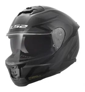 Шлем LS2 Stream II Fury LS2 Helmets, черный/серый