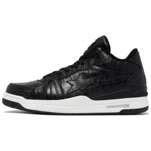 Кроссовки для скейтбординга мужские Slip Resistant Abrasion Resistant Low top A BATHING APE, черный