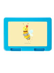 Mr. & Mrs. Panda Бенто-бокс «Пчела и цветок» без слов, желтый пастельный цвет