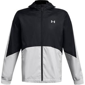 Куртки и пальто мужские серебристо-черные разноцветные Under Armour