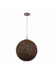 Подвесной светильник Ø 39 x (Г)150 см коричневого цвета Licht-Erlebnisse