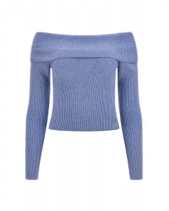 Женский свитер Guess, светло-голубой