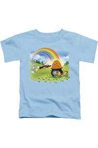 Футболка с коротким рукавом Looney Tunes "Мое мое мое" для малышей Gildan, светло-голубой