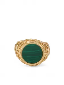 Кольцо с гравировкой Emanuele Bicocchi, золотой