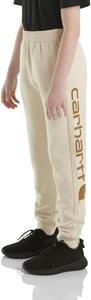 Детские флисовые спортивные брюки с логотипом Carhartt CK8429 для мальчиков, Malt