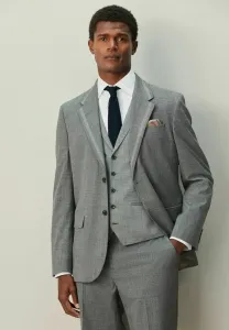 Пиджак классического кроя с контрастными деталями Next, Grey