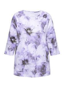 Футболка Ulla Popken Shirt, цвет schneeweiß